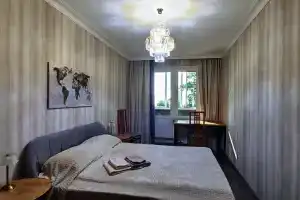 Квартира Трешка в Лефортово Вид на Деревья Лоджия