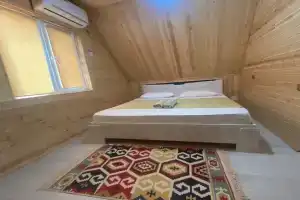 Домики на берегу Каспийского моря