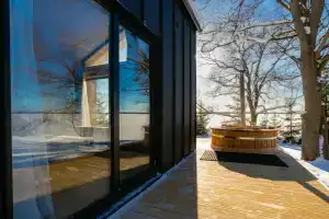 Двухместный барнхаус на берегу озера