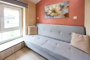 Стильный двухуровневый апартамент возле курской, Москва