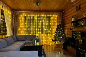 Дом с баней у пруда Алмаз Сити