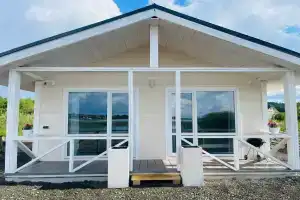 Дом на берегу озера Логмозеро