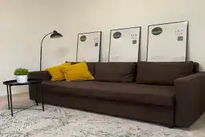 Уютная просторная квартира в тихом спальном районе недалеко от центр