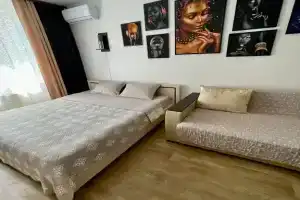 Уютная однушка рядом с парком Галицкого (стадион ФК Краснодар), Краснодар