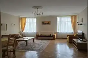 Просторные стандартные апартаменты с видом на парк и реку в центре