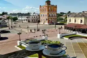 Квартира с 2 балконами и видом на водонапорную башню, Муром