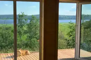 Домик с видом на озеро, Сортавала