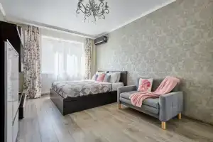 Уютная квартира с видом на парк Галицкого и стадион, Краснодар