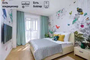 Дизайнерская евро-2к | 17 этаж | Собственный парк |Кондиционер |Бойлер, Новосибирск