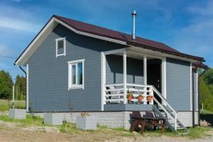 Тишина, красота, уют на берегу озера в домике с камином