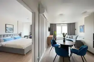 Smart Lofts. Fyord. Новый ЖК Отдельная спальня 7 минут от метро, Москва