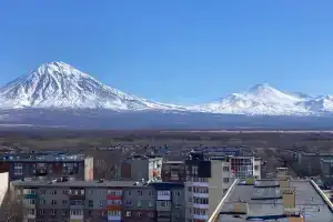 Уютная квартира с видом на вулканы, Елизово