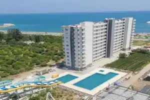 Квартира на Средиземном море с бассейном и горками 4, Эрдемли