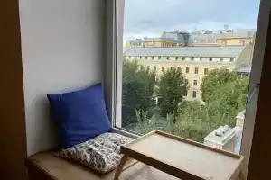 Евротрешка Оазис с большой кухней-гостиной в центре города