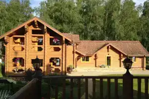 Сказочный коттедж с бассейном на Белой Горе, Снегири