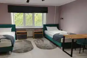 Двухместный номер с 2 отдельными кроватями вторая категория улучшенный, Полярные Зори