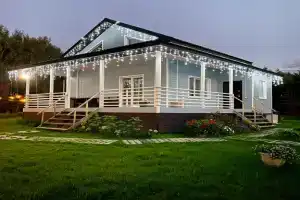 Дом с чаном, сауной и бассейном, Чкаловск