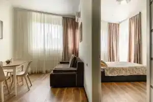 Апартамент в центре у моря и парка в ЖК Барселона, Сочи