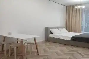 Уютная квартира студия в ЖК бизнес класса, вблизи ТРЦ Мега, Алматы