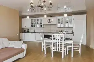 Двухкомнатная квартира с кухней-гостиной до 7 человек, Нижний Новгород