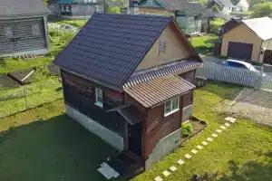 Дом у речки для семейного отдыха