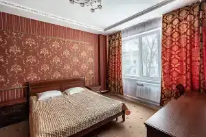 Двухкомнатный номер люкс рядом с метро Люблино, Москва