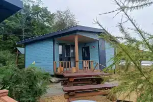 Уютный Эко-дом №14 (с банным чаном) в лесу в шаге от центра города