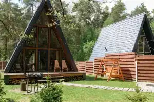 Треугольный Дом в лесу