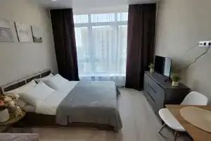 Студия в новом доме, рядом КузГТУ, Парк Ангелов, проспект Ленина