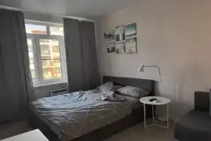 Однокомнатная с видом на горы