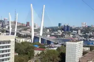 Уютная 2-х комнатная квартира с видом на мосты, Владивосток