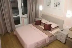 Уютная квартира в новом доме недалеко от метро Пионерская