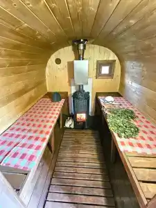 Шалаш в Снегиревке с баней - 13