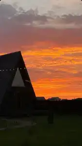 Уютные домики A-Frame с банным комплексом - 121