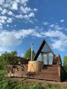 Шале с горячей купелью - 46