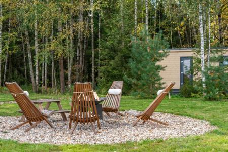 Дом из бруса в лесу с баней и чаном - 22