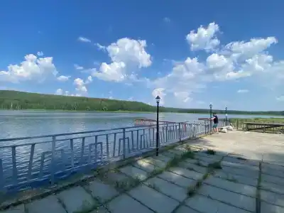 Дом с мангалом на берегу реки - 28