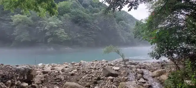 Домик в горах по дороге на Рицу - 8