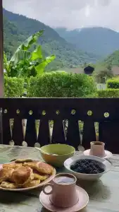 Домик в горах по дороге на Рицу - 61