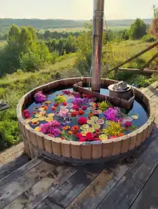 Шале с горячей купелью - 97
