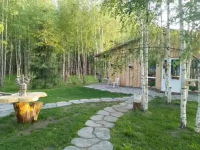 Домик в лесу с баней в Есинке - 2