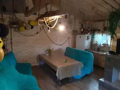 Домик в лесу с баней в Есинке - 6