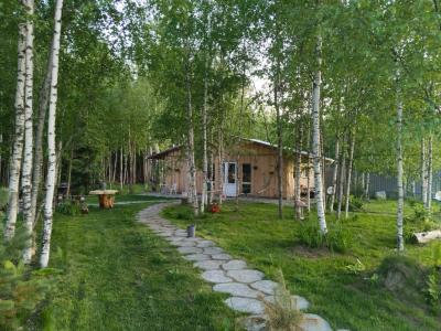 Домик в лесу с баней в Есинке - 12