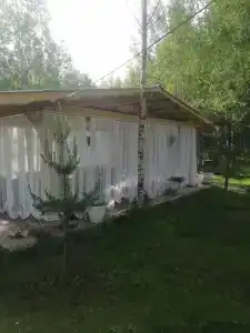 Домик в лесу с баней в Есинке - 23