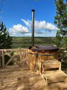 Шале с горячей купелью - 144