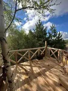 Шале с горячей купелью - 118
