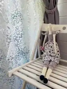 Цветочный домик с камином - 63