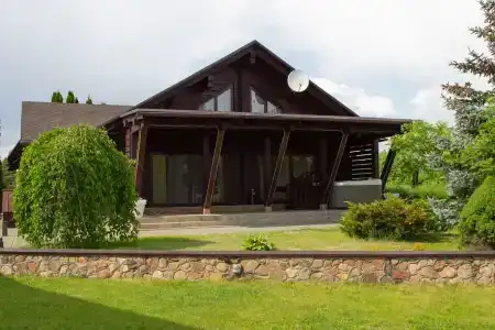 Вилла у озера Мядель - 17