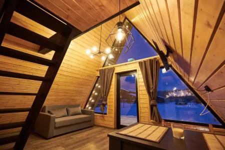 Коттедж A-frame на участке 20 соток - 7