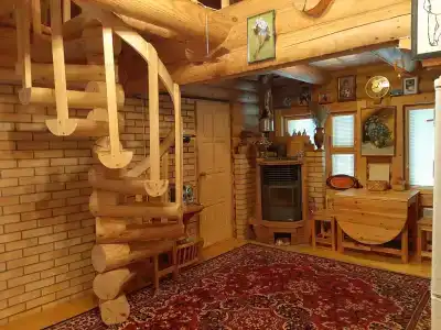 Дом с баней на берегу озера - 4